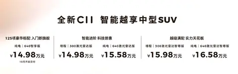 售14.98万起，内饰新设计，续航提升 新款零跑C11正式上市